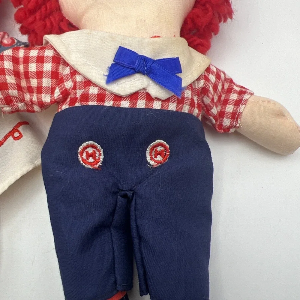 Vintage 1991 Applause Raggedy Ann and Andy 9